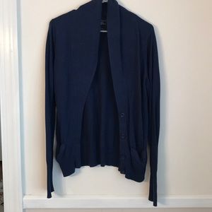 American eagle navy blue cardigan size L